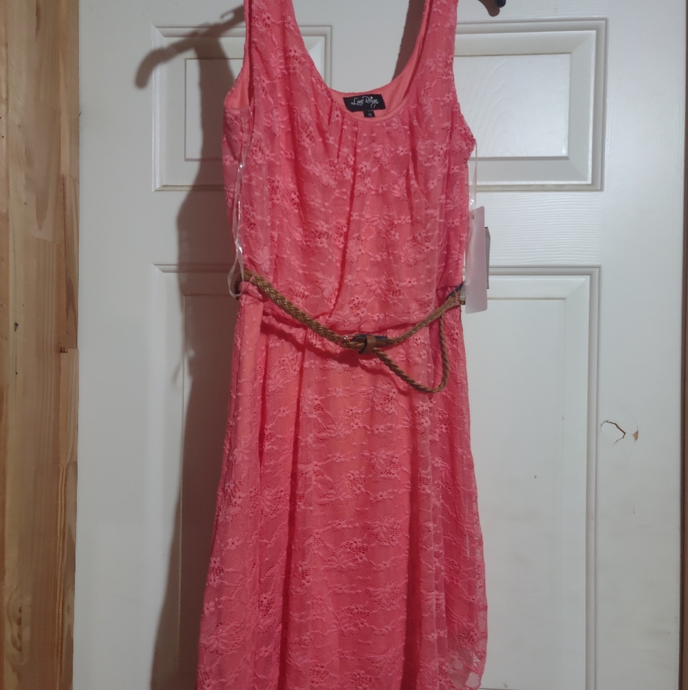 Love Reign 1X coral dress